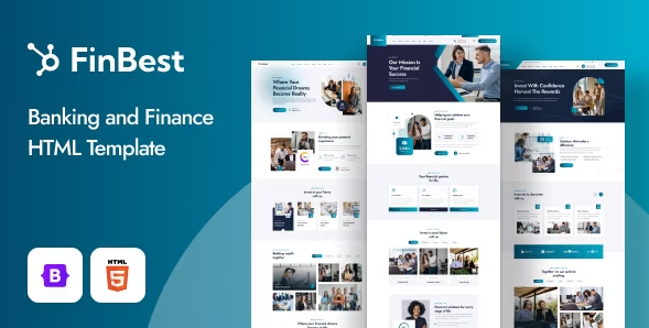 Finbest - Banking and Finance HTML Template