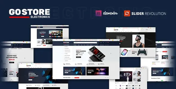 GoStore v1.2.7 Elementor WooCommerce WordPress Theme